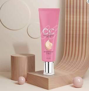 FLORERO 7 in 1 Face Miracle CC Cream Long Lasting with Dewy Finish Foundation