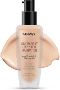 tanvi27 New Matte Foundation Oil Control Super Coverage Smooth Application Foundation