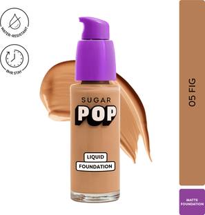SUGAR POP - 05 Fig | Water | Super Matte | Full Coverage Foundation