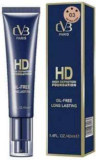 CVB HD Foundation, Oil-Free, Light-Diffusing, Long Lasting, Silky-Smooth Foundation