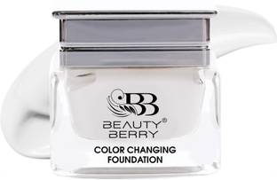Beauty Berry Long Lasting Waterproof Color Changing Foundation with Satin Finish Foundation