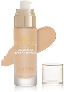 SWISS BEAUTY High Coverage Waterproof Base  Foundation