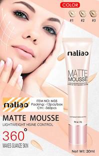 MALIO Liquid Foundation Light Weight Hsine Control Foundation