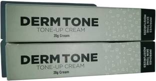 DERMTONE Derm Tone Tone-Up Cream PACK OF 2 Foundation