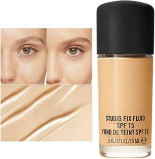 BLUEMERMAID Matte Foundation With Spf 15 Sun Protection, Buildable Coverage Foundation