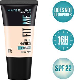 MAYBELLINE NEW YORK Fit Me Matte+Poreless Liquid Tube Foundation