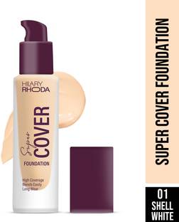 Hilary Rhoda Super Cover Foundation | High Coverage & Waterproof Foundation | 24-Hour Stay Foundation