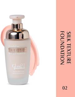 Glam21 Silk Texture Foundation Hydrating Oil-free Satin Formula for Long-lasting Makeup Foundation