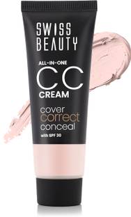 SWISS BEAUTY All-In-One Lightweight CC Cream Foundation