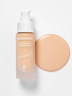 Mamaearth Foundation with Vitamin C & Turmeric for 12-Hour Long Stay Foundation