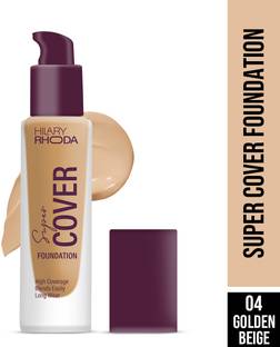 Hilary Rhoda Foundation | High Coverage & Waterproof Foundation | 24-Hour Stay Foundation