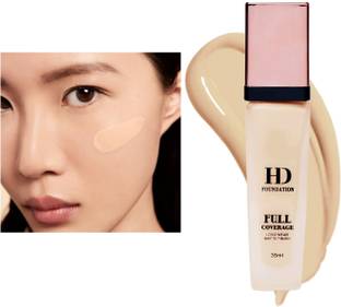 SILDUST Best Liquid Foundation Waterproof Long Lasting Full Face Coverage Foundation