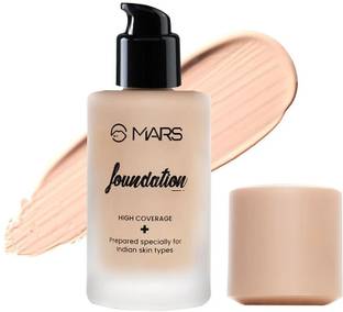 MARS SPF50 PA++++ High Coverage Liquid | Blemish Free & Blendable Makeup Foundation