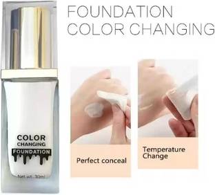 AFARAXIA Colour Changing Foundation - Flawless Coverage, Lightweight Formula Foundation