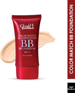 Glam21 Color Match BB Foundation SPF15 Dual Purpose Foundation & Sunscreen| Non-greasy Foundation