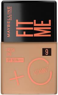 MAYBELLINE NEW YORK Fit Me Fresh Tint With SPF 50 & Vitamin C, Shade 09, 30 ml Foundation