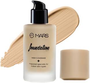 MARS SPF50 PA++++ High Coverage Liquid | Blemish Free & Blendable Makeup Foundation