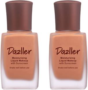 Dazller Moisturizing Liquid Makeup (Pack of 2 X 27mL) Foundation