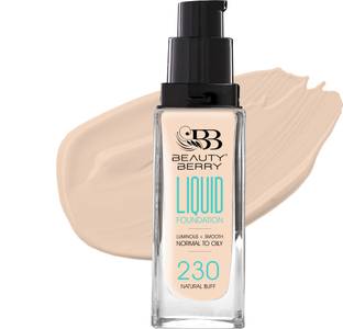 Beauty Berry Foundation Luminous + Smooth, Full Coverage Normal to Oily Skin Foundation
