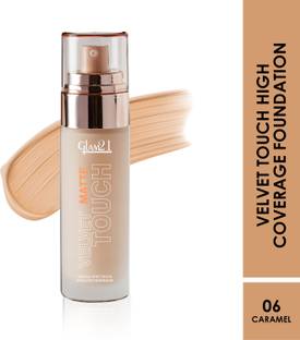 Glam21 Velvet Touch Foundation SPF35 Longlasting Matte Finish, Waterproof Foundation
