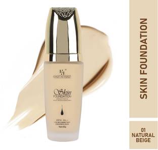 HALF N' HALF SKIN FOUNDATION Miracle Touch Moisturizing Whitening FS-01-01 NATURAL BEIGE Foundation