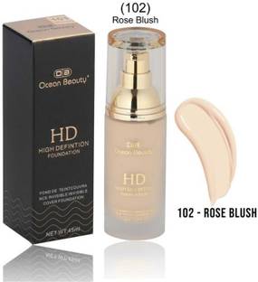 OB OCEAN BEAUTY Full Liquid HD Coverage Matte Finish Dewy Base Hydrating Mousse Foundation Cream Foundation