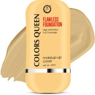 COLORS QUEEN High Defination Long Lasting Foundation Enriched with Jojoba Seed & Niacinamide Foundation