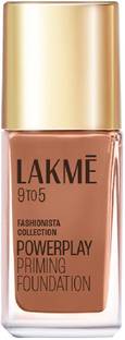 Lakmé 9to5 Powerplay Priming Foundation, Built in Primer, SPF 20 Foundation
