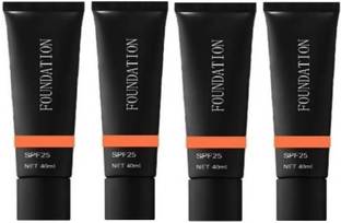 YELGO Weightless Matte Finish Foundation light weight Pack of 4 Foundation