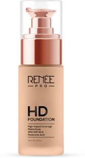 Renee PRO PRO HD Coverage Foundation with Matte Finish, Highly Blendable Formula, SPF15 Foundation