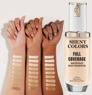 SHENY COLORS Long Lasting | Waterproof | Hydrating | Full Coverage  Foundation