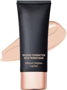 VERGE Mousse Foundation for Face Makeup (Waterproof & Weightless Foundation with SPF) Foundation