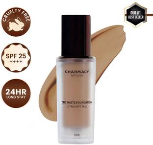 charmacy milano Foundation 11 | 24Hr Wear, SPF25, Waterproof, Full Coverage, Matte Finish Foundation