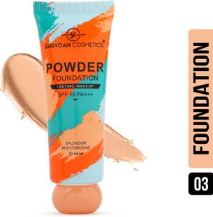 Shryoan Powder Foundation SPF 15PA+++ 40ml | Creamy Full Coverage for Combination Skin Foundation