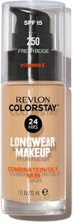 Revlon Colorstay Long Wear Make Up Combination Oily-Fresh Beige (Spf 15) Foundation