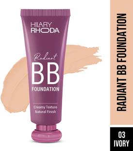 Hilary Rhoda Radiant BB Foundation | Ultra-Creamy & Lightweight Formula | 9 to 5 Stay Foundation