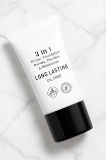 moan's 3 in 1 face foundation,primer and moistourizer (30ml) Foundation