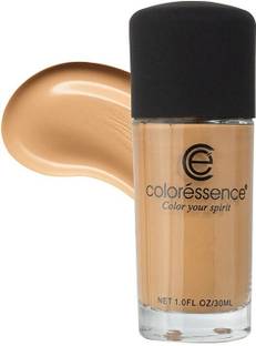 COLORESSENCE SPF-20 Liquid Foundation Deep Coverage Lightweight Face Makeup Formula Foundation