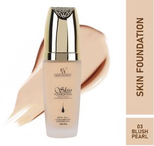 HALF N' HALF SKIN FOUNDATION Miracle Touch Moisturizing Whitening FS-01-03 BLUSH Foundation