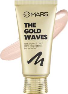 MARS The Gold Waves Waterproof and Ultra Hydrating Foundation -F10 Foundation