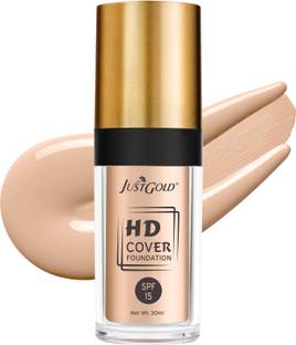 just gold HD Cover Matte Liquid Foundation with SPF 15 Foundation