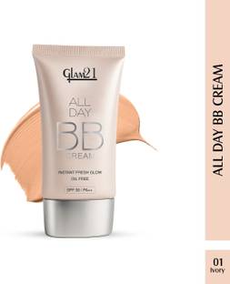 Glam21 BB Cream Instant Brightness Longlasting Coverage+SPF30| Lightweight Soft Texture Foundation