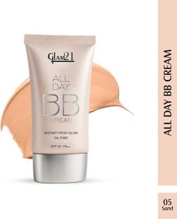 Glam21 BB Cream Instant Brightness Longlasting Coverage+SPF30| Lightweight Soft Texture Foundation