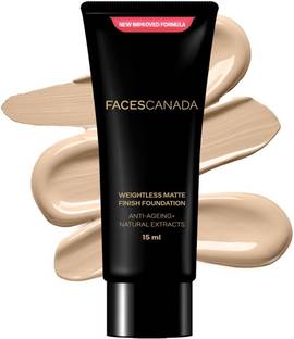 FACES CANADA Finish Foundation | Lightweight | Anti-Ageing | Flawless Finish Foundation