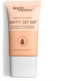 Earth Rhythm Matte Set Go Foundation Cream, SPF 30, Smooth Finish,PA++++, Molten Golden-30ml Foundation