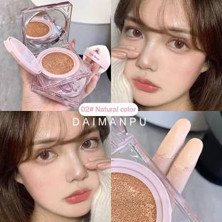 DAIMANPU Rain and Air Cushion Foundation GEGE BEAR CC Cream Conceal Liquid Clear Foundation