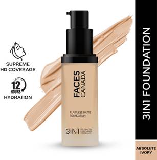 FACES CANADA Flawless Matte Foundation + Moisturizer + Concealer Foundation