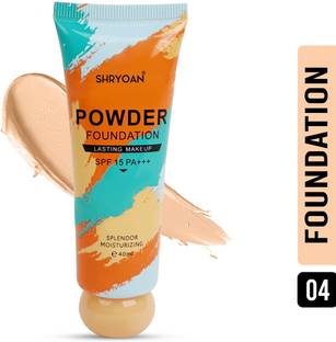 Shryoan Powder Foundation SPF 15PA+++ | Creamy Full Coverage for Combination Skin Foundation