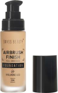 SWISS BEAUTY Airbrush Finish Full Coverage Foundation - (Fair Ivory, 30ml) Foundation