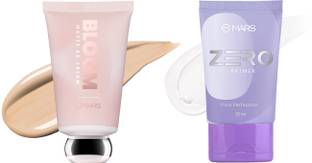 MARS Blooming Dewy BB Cream Foundation and Zero Pore Perfection Primer Foundation
